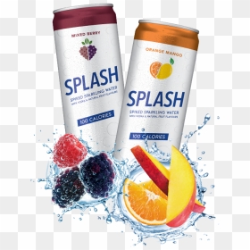 Caffeinated Drink, HD Png Download - mango splash png