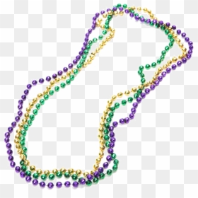 Mardi Gras Transparent Background - Mardi Gras Beads Transparent, HD Png Download - violet background png