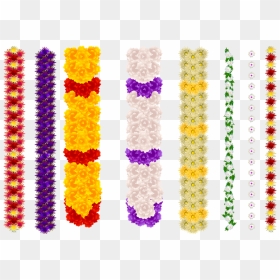 Indian Flower Garland Png, Transparent Png - thoranalu png