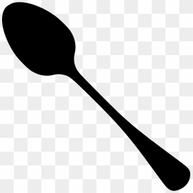 Fork Clipart Silhouette - Vector Spoon Icon Png, Transparent Png - fork spoon png