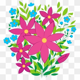 Flowers Clipart Background png download - 600*556 - Free