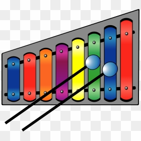 Xylophone Colourful Svg Clip Arts - Xylophone Clip Art, HD Png Download - colourful png