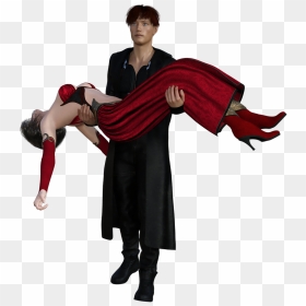 Sad Red Dress Png, Transparent Png - man dress png