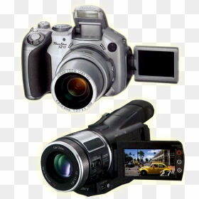 Camera Photo Studio Flex Design - Digital Slr, HD Png Download - flex design png