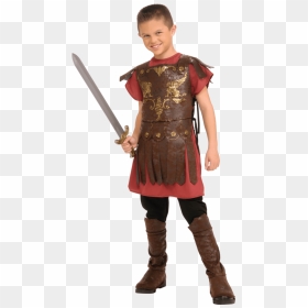 Gladiator Costume Boy, HD Png Download - gladiator sword png