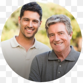 Human Hair - Father And Son Grown, HD Png Download - men hair wig png