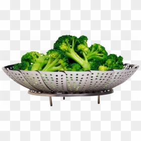Download For Free Broccoli Png Picture - Steamed Broccoli Transparent Background, Png Download - vegetables basket png