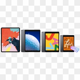 Ipad Line Up 2020, HD Png Download - apple tablet png
