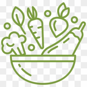 Transparent Edited - Healthy Eating Icon Png, Png Download - vegetables basket png