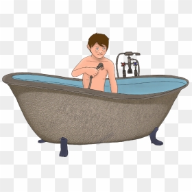 Relax - Bathtub, HD Png Download - water tap running png