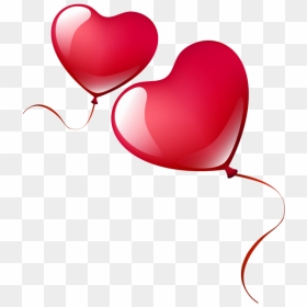 Clipart Heart Balloon, HD Png Download - love balloons png