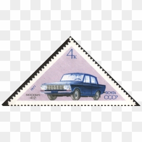 The Soviet Union 1971 Cpa 4000 Stamp - Zaz Stamp, HD Png Download - car png file