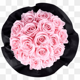 Garden Roses, HD Png Download - pink flower bouquet png