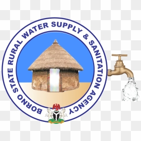 Borno State Rural Water Supply And Sanitation Agency - Ruwasa Borno State Logo, HD Png Download - water tap running png