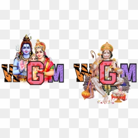 The Wgm With Various Hindu Gods And Goddesses - Hanuman Jayanti For Hospital, HD Png Download - hindu gods png
