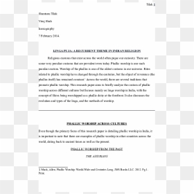 Essay Examples About Resilience, HD Png Download - tilak symbol png