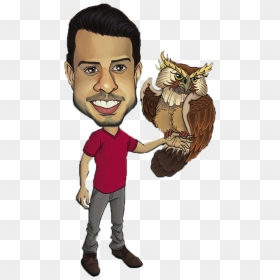 Two Full Bodies Caricature, HD Png Download - caricature body png