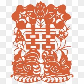 China Cross Stitch Chinese Marriage Pattern - 喜 字, HD Png Download - chinese png