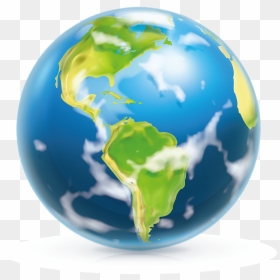 Earth Space Cartoon Clip Art - Cartoon Earth From Space, HD Png Download - earth png images