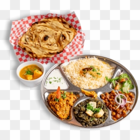 Indian Food Menu, HD Png Download - indian thali png