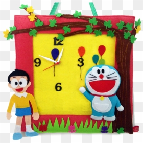 Doraemon And Friends - 3d Craft Ideas For Decoration, HD Png Download - doraemon and friends png
