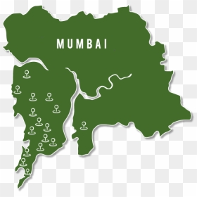 Mumbai Metropolitan Region Map, HD Png Download - ashoka tree png