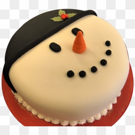 Simple Christmas Cakes - Christmas Cakes Decoration With Buttercream, HD Png Download - cakes png images