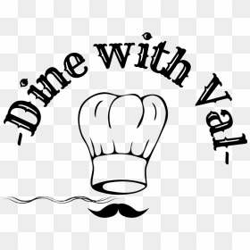 Dine With Val - Chef Hat Clip Art, HD Png Download - raw mango png