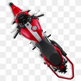 2018 Tvs Apache Rtr 160 Top View - Apache Rtr 160 4v Top View, HD Png Download - apache bike png