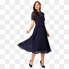 Midi Dress Transparent Images - Dress, HD Png Download - ladies wear png