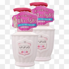 Ururua Milk & Rose Moist Hand Wash X2, HD Png Download - rose milk png