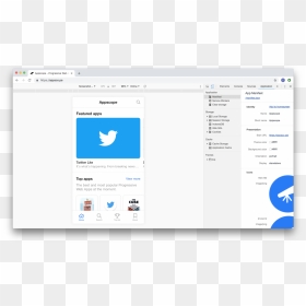Twitter, HD Png Download - more button png