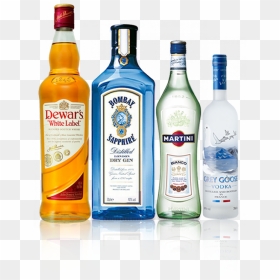 Bombay Sapphire Gin, HD Png Download - kingfisher beer bottle png