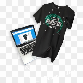 Front Black Shirt Png, Transparent Png - tshirt design png