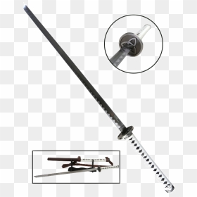 Transparent Samurai Sword Clipart Black And White - Sword, HD Png Download - gladiator sword png