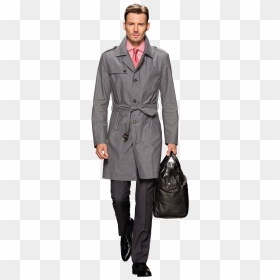 Spring Coat Png Download Image - Male Fashion Model Png, Transparent Png - men model png