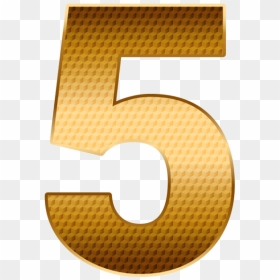 Number 5 Gold Png Image Free Download Searchpng - Gold Number 5 Png, Transparent Png - gold png images