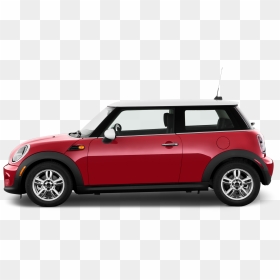 Red Mini Cooper Side View, HD Png Download - png images of cars