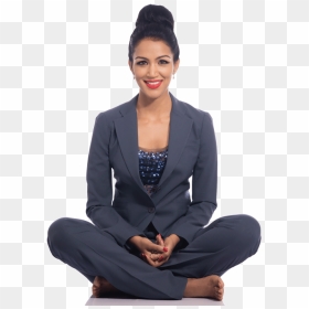 Sitting, HD Png Download - indian lady png