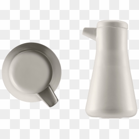 Large Twin-wall Ceramic Tea/coffee Pot"  Class= - Ceramic, HD Png Download - tea coffee png