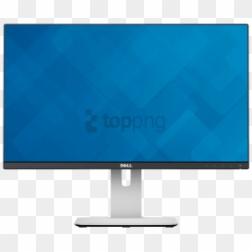 Free Png Dell Computer Monitor Png Png Image With Transparent - Dell Uh2414, Png Download - monitor png images