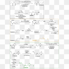 Construction Of Building Blocks For Nicolaou"s Total - Total Synthesis Of Epothilone By Nicolaou 1997, HD Png Download - building construction png images