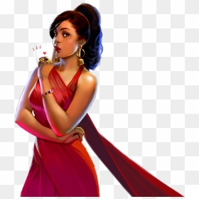 Teen Patti Gold Dealer, HD Png Download - indian lady png