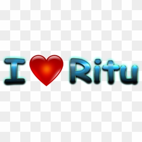 Ritu Love Name Heart Design Png - Ritu Love, Transparent Png - love status png