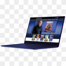 Com Website States In Dell Laptop Frame - Laptop, HD Png Download - laptop frame png