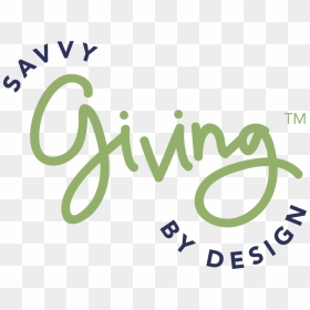 Png Format Designs , Png Download - Savvy Giving By Design Logo, Transparent Png - png format designs