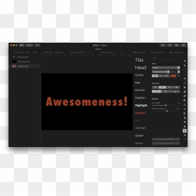 Make Transparent Text, HD Png Download - colour effect png
