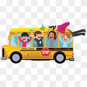 School Bus Clip Art Transparent Background, HD Png Download - bus.png
