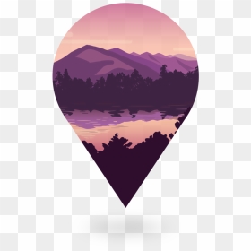 Icon Black-mountain, HD Png Download - mountain png images