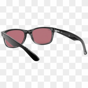 New Wayfarer Sunglasses In Black Transparent Violet - Plastic, HD Png Download - gogals png